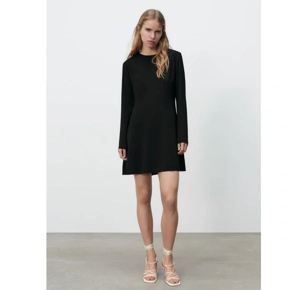 fitted t shirt dress Victoria Beckham Fitted T-Shirt Dress In Deep Mahogany